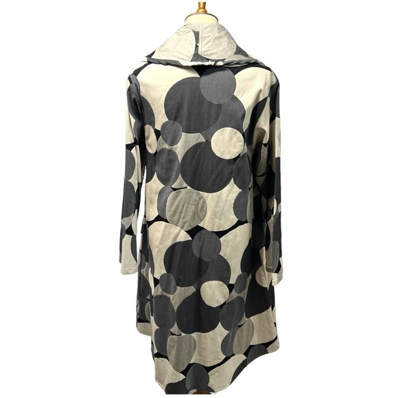 Bryn Walker Big Dot Print Open Front Art To Wear Lightweight Jacket Women Small - Picture 12 of 16